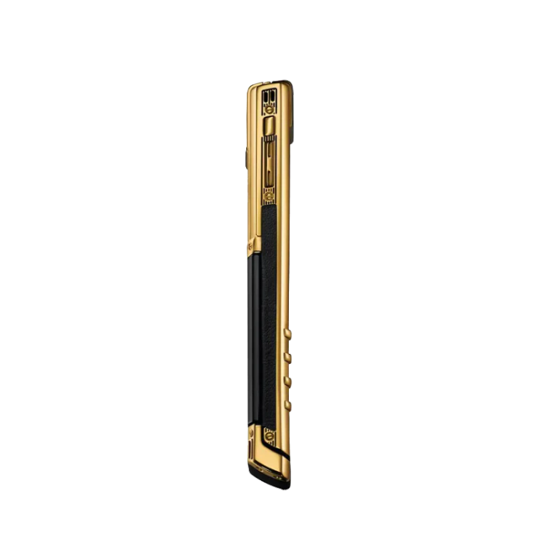 گوشی موبایل ورتو اورجینال مدل Signature S طرح گلد Pure Black حافظه 16 گیگابایت