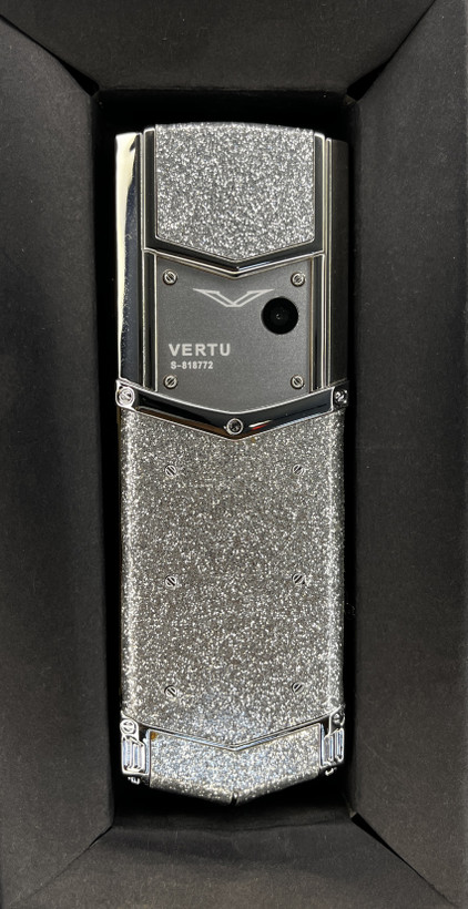 گوشی موبایل ورتو مدل Signature S طرح نقره کوب کپی Vertu High Copy حافظه 4 گیگابایت