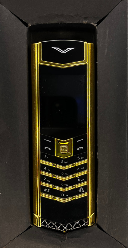 گوشی موبایل ورتو مدل Signature S طرح چرم پوست مار کپی Vertu High Copy حافظه 4 گیگابایت