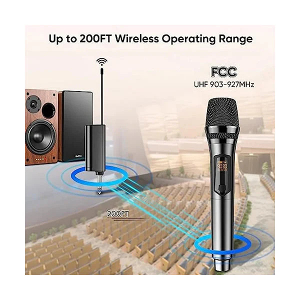 میکروفون بیسیم شارژی UHF TTD-m10