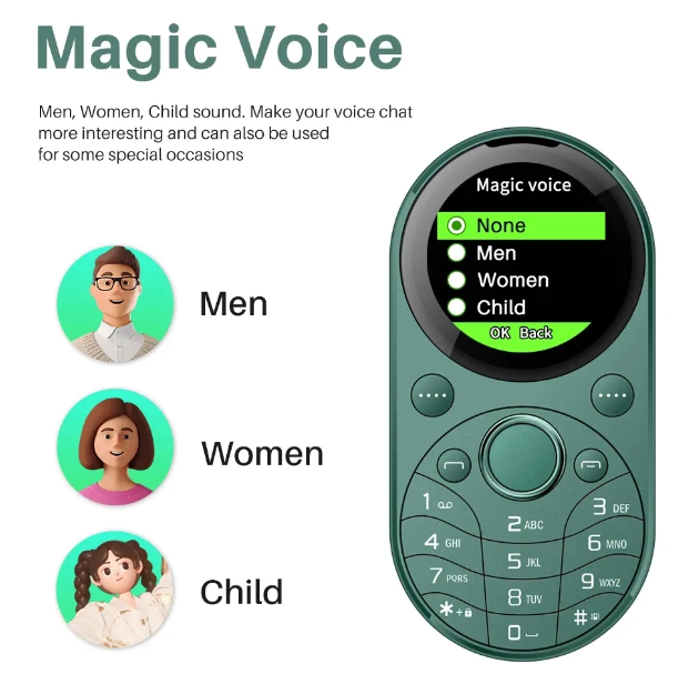 گوشی موبایل کارتی i15 mini برند SERVO دو سیم کارت