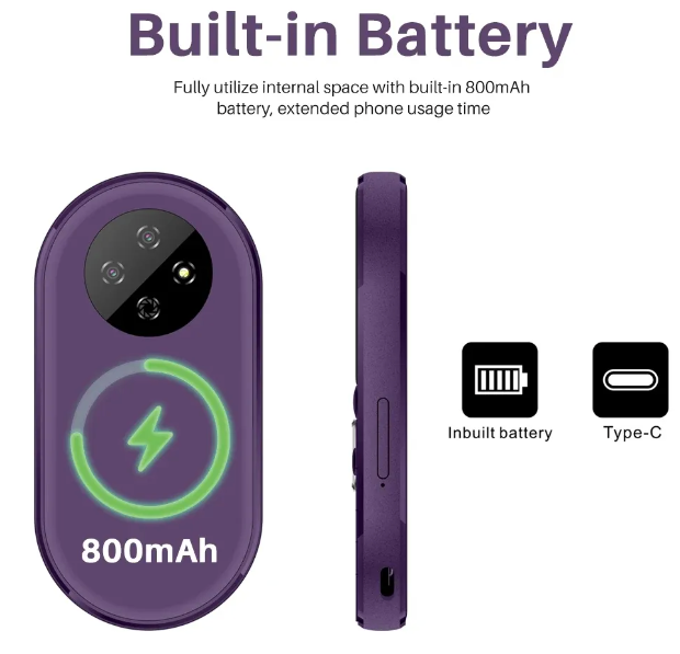 گوشی موبایل کارتی i15 mini برند SERVO دو سیم کارت