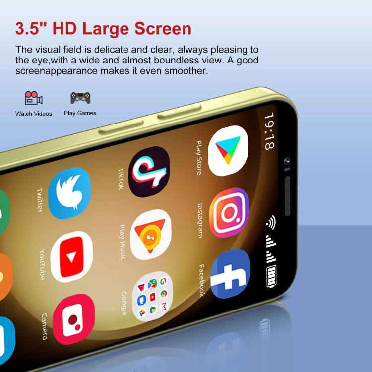گوشی موبایل مینی S25 Ultra برند Soyes حافظه 16 گیگابایت رم 2