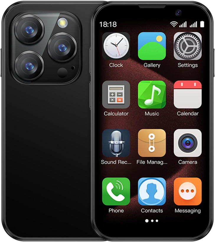 گوشی موبایل مینی Iphone 15 ProMax برند Soyes سری XS15 حافظه 16 رم 2