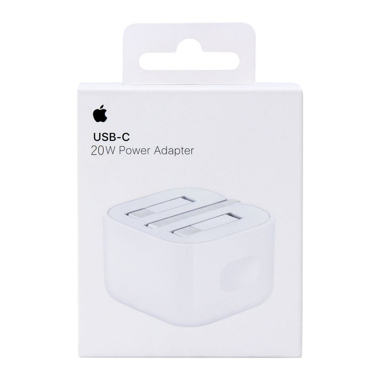 آداپتور شارژر اورجینال 20 وات اپل USB-C پک اپل استور - گارانتی شرکتی