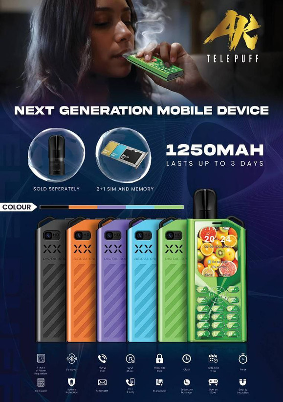 گوشی موبایل TELEPUFF ES320
