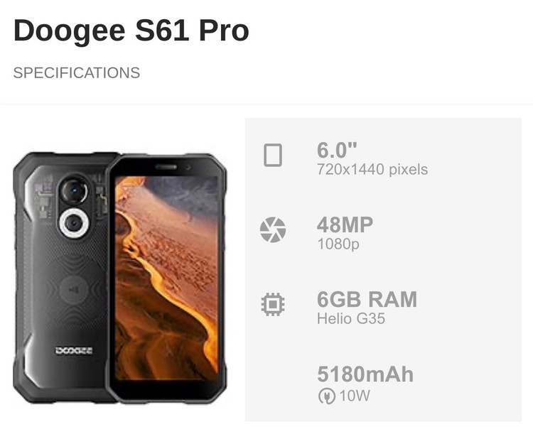 دوجی S61 pro